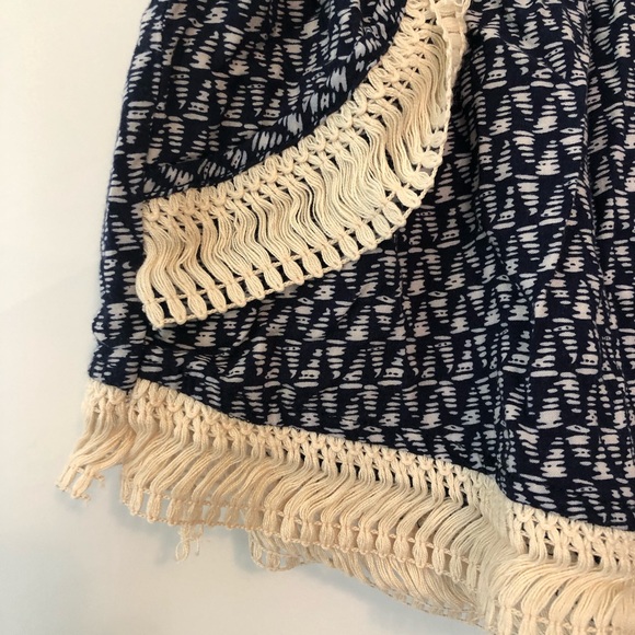 Surf Gypsy Navy Smock Waist Shorts - Medium - Picture 5 of 7